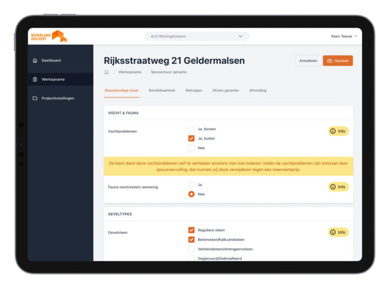 Altijd goede en volledige informatie